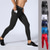 cheap Running Tights &amp; Leggings-Men&#039;s Gym Leggings Sports Gym Leggings Compression Tights Leggings Mid Rise Spandex Camouflage Black Black White Base Layer Tights Leggings Solid Colored Breathable Sweat wicking Quick Dry with Phone