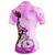 economico Maglie da donna-Per donna Maglia da Ciclismo A Motivi Motivo Floreale Fiore Manica Corta Bicicletta Maglia Top con 3 tasche posteriori Mountain Bike MTB Ciclismo su strada Asciugatura Rapida Tasca Posteriore