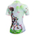 economico Maglie da donna-Per donna Maglia da Ciclismo A Motivi Motivo Floreale Fiore Manica Corta Bicicletta Maglia Top con 3 tasche posteriori Mountain Bike MTB Ciclismo su strada Asciugatura Rapida Tasca Posteriore