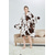 cheap Kigurumi Pajamas-Carnival Spot Oversized Hoodie Blanket Wearable Blanket With Pocket Milk Cow Onesie Pajamas Kigurumi Pajamas For Adults' Men and Women Christmas Halloween Carnival Cartoon