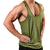 cheap Running Tops-Men&#039;s Running Tank Top Workout Tank Sleeveless Singlet Athleisure Breathable Soft Sweat Out Fitness Gym Workout Running Sportswear Activewear Solid Colored Army Green Red Blue