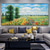 cheap Landscape Paintings-Oil Painting Hand Painted Horizontal Landscape Abstract Landscape Vintage Modern Rolled Canvas (No Frame)