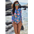 cheap Diving Suits &amp; Rash Guards-Women&#039;s One Piece Swimsuit Rash Guard Spandex Bodysuit Bathing Suit UV Sun Protection UPF50+ Breathable Stretchy Long Sleeve Front Zip High Neck - Swimming Surfing Beach Water Sports Floral / Summer