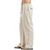 billige linbukser-herre yoga linbukser brede ben elastisk midje treningsbukser hurtigtørkende fukttransporterende armygrønn khaki grå bomull fitness plus size sport aktivtøy stretchy, løse flere lommer
