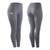 cheap Running Tights &amp; Leggings-Women&#039;s Sports Gym Leggings Running Tights Leggings Compression Tights Leggings Navy Hemp ash Black Winter Summer 3/4 Tights Bottoms Solid Colored Quick Dry with Phone Pocket Clothing Clothes Fitness