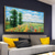 cheap Landscape Paintings-Oil Painting Hand Painted Horizontal Landscape Abstract Landscape Vintage Modern Rolled Canvas (No Frame)