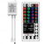 رخيصةأون تحكم عن بعد-أضواء شريطية ليد 5 متر RGB Tiktok 300 LED 2835 SMD RGB شريط أضواء مجموعات إضاءة ذاتية اللصق متعدد الألوان لغرفة المطبخ والمطبخ والإضاءة مع جهاز تحكم عن بعد 12 فولت