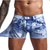 voordelige Herenzwemkleding-Voor heren Zwemkleding Slips, shorts en broeken Korte strandbroek Normaal Zwempak Denim Kleurenblok grijs blauw Zwart blauw Badpakken / Strand