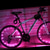 abordables Eclairage de vélo-LED Eclairage de Velo Capots de feux clignotants Éclairage pour roues de vélo - VTT Vélo tout terrain Vélo Cyclisme Imperméable Portable Durable  Piles 400 lm Batterie Cyclisme - Acacia / IPX-4