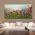 cheap Floral/Botanical Paintings-Mintura Hand Painted Flowers Landscape Oil Paintings on Canvas Modern Abstract Wall Picture Art Posters For Home Decoration Ready To Hang With Stretched Frame