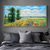 cheap Landscape Paintings-Oil Painting Hand Painted Horizontal Landscape Abstract Landscape Vintage Modern Rolled Canvas (No Frame)
