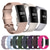 Χαμηλού Κόστους Ζώνες ρολογιών Fitbit-Smart Watch Band για Fitbit Charge 4 / Charge 3 / Charge 3SE Μαλακή σιλικόνη Εξυπνο ρολόι Λουρί Μεταλλικό κούμπωμα Ρυθμιζόμενο Αναπνέει Αθλητικό Μπρασελέ Αντικατάσταση Περικάρπιο