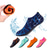 Недорогие Обувь и носки для плавания-Муж. Жен. Обувь для плавания Аква Носки Босиком Надевать Дышащий Быстровысыхающий Легкость Обувь для плавания для Йога Плавание Серфинг Пляж  Голубой Синий