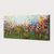 cheap Floral/Botanical Paintings-Mintura Hand Painted Flowers Landscape Oil Paintings on Canvas Modern Abstract Wall Picture Art Posters For Home Decoration Ready To Hang With Stretched Frame