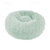 cheap Beds &amp; Hammocks-donut cuddler calming bed, ultra soft plush dog cat deep sleeping bed winter warm round fluffy pet nest(green,s)