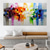 cheap Abstract Paintings-Oil Painting Hand Painted Horizontal Panoramic Abstract Still Life Modern Rolled Canvas (No Frame)