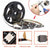 economico strisce luminose impermeabili-usb led strip lights 1~5m 3.3~16.4ft smd 5050 rgb cambia colore dc5v scrivania schermo tv retroilluminazione ip65 impermeabile