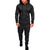 cheap Tracksuits-Men&#039;s Tracksuit Sweatsuit 2 Piece Street Summer Long Sleeve Cotton Thermal Warm Breathable Moisture Wicking Fitness Gym Workout Running Sportswear Activewear Solid Colored Dark Grey Black Light Grey