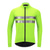ieftine Jachete Ciclims-WOSAWE Bărbați Jersey de ciclism Iarnă Bicicletă Costume Sport Negru Verde Termic cald Vizibilitate Mare Rezistent la Vânt Îmbrăcăminte Îmbrăcăminte Ciclism / Manșon Lung / De Atletism / Respirabil