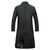 voordelige Trenchcoat voor heren-Voor heren Winterjas Wollen jas Overjas Buiten Werk Herfst winter Wol bovenkleding Kleding Basic Effen Overhemdkraag Enkele rij knopen