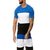 tanie Zestawy koszulek męskich-Męski 2-częściowy zestaw sportowy wiosna lato na co dzień topy z krótkim rękawem + krótkie spodnie dresowe
