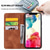 preiswerte Samsung-Handyhülle-Handy Hülle Handyhüllen Für Samsung Galaxy S26 Ultra Plus S25 S24 S23 S22 S21 FE S21 Ultra Plus S20 A14 A54 Brieftaschenhülle Mit Ständer Geldbörse Kartenhalter Blume Blume / Blumenmuster PU-Leder