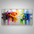 cheap Abstract Paintings-Oil Painting Hand Painted Horizontal Panoramic Abstract Still Life Modern Rolled Canvas (No Frame)