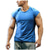 cheap Running Tops-Men&#039;s Sleeveless Running Shirt T Shirt Top Athletic Athleisure Summer Cotton Quick Dry Breathable Soft Fitness Gym Workout Running Exercise Sportswear Solid Colored Plus Size Navy Black Blue Red Army