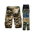 cheap Cargo Shorts-Men&#039;s Hiking Cargo Shorts Hiking Shorts Military Camo Outdoor Standard Fit 10&quot; Multi-Pockets Breathable Quick Dry Sweat wicking Shorts Bottoms Knee Length Jungle camouflage Black Work Camping