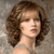 cheap Older Wigs-Brown Wigs for Women Synthetic Wig Curly Wigs with Bangs Brown Synthetic Hair Fluffy Brown Wigs Short Ombre Wigs