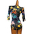 cheap Tops &amp; Sets-Latin Dance Leotard / Onesie Pattern / Print Women's Performance Half Sleeve Spandex