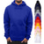 cheap Basic Hoodie Sweatshirts-Men&#039;s Hoodie Sweatshirt Pocket Top Casual Athleisure Winter Cotton Breathable Quick Dry Soft Fitness Gym Workout Performance Sportswear Activewear Solid Colored Black Blue Purple / Micro-elastic