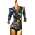 cheap Tops &amp; Sets-Latin Dance Leotard / Onesie Pattern / Print Women's Performance Half Sleeve Spandex