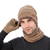 abordables Accessoires de Randonnée-Bonnet d&#039;hiver écharpe ensemble de gants pour hommes et femmes