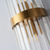 cheap Crystal Wall Lights-Crystal Modern Nordic Style Wall Sconces Wall Lamps for Bedroom Dining Room Steel Indoor Lighting 110-120V 220-240V