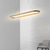 abordables Diseño de línea-80/100cm diseño circular lámpara colgante led estilo nórdico aleación de aluminio acabados pintados moda moderna para comedor cocina salón 110-240v 78w solo regulable con mando a distancia