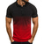 Недорогие Одежда для гольфа-мужская рубашка поло рубашка для гольфа быстросохнущая футболка поло обычного кроя влагоотводящий топ с коротким рукавом легкая дышащая рубашка градиентного цвета для тенниса гольф бег спортивная
