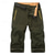 cheap Trousers &amp; Shorts-Men&#039;s Hiking Shorts Hiking Pants Trousers Military Outdoor Ripstop Below Knee Pants / Trousers Capri Pants Bottoms ArmyGreen Gray-black Blue khaki Work Fishing Climbing M L XL XXL XXXL