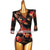 cheap Tops &amp; Sets-Latin Dance Leotard / Onesie Pattern / Print Women's Performance Half Sleeve Spandex