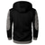 cheap Basic Hoodies-Men&#039;s Hoodie Zip Up Hoodie Sweat Jacket Black Light Grey Dark Gray Hooded Color Block Going out Cool Essential Winter Fall Clothing Apparel Hoodies Sweatshirts  Long Sleeve