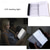 cheap Reading Lights-LED Flat Panel Night Vision Reading Light  Reading Light for Children Adult Night Reading Book 1pc