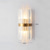 cheap Crystal Wall Lights-Crystal Modern Nordic Style Wall Sconces Wall Lamps for Bedroom Dining Room Steel Indoor Lighting 110-120V 220-240V