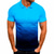 cheap Golf Clothing-Men&#039;s Polo Shirt Golf Shirt Quick Dry Regular Fit Polo T Shirt Moisture Wicking Top Short Sleeve Lightweight Breathable Gradient Color Shirt for Tennis Golf Running Athletic Workout