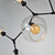economico Lampadari-multi head magic bean lampadario caldo bianco luce creativa arte moderna soggiorno lampada heteromorphic nordic semplice sfera di vetro molecolare sala da pranzo ac110v ac220v
