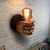 cheap Indoor Wall Lights-Lightinthebox Antique Resin Fist Wall Lamp European Bar Restaurant Cafe Decorative Wall Lamp Left Hand Right Hand Wall Lamp Christmas Decoration   AC110V AC220V