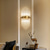 abordables Appliques en cristal-Appliques murales de style nordique moderne en cristal appliques murales salon chambre applique murale en cristal 220-240v