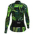 cheap Cycling Jerseys-21Grams® Women&#039;s Cycling Jersey Long Sleeve Mountain Bike MTB Road Bike Cycling Graphic Camo / Camouflage Animal Jersey Shirt Green Warm Breathable Quick Dry Sports Clothing Apparel / Stretchy
