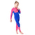 cheap Wetsuit-SLINX Girls&#039; Full Wetsuit 3mm SCR Neoprene Diving Suit Thermal Warm UPF50+ Quick Dry High Elasticity Long Sleeve Back Zip - Swimming Diving Surfing Scuba Patchwork Autumn / Fall Spring Summer