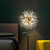 cheap Cluster Design-8/9/12 Heads LED Pendant Light Nordic Dandelion Chandelier Fireworks Crystal Lamp Artistic Living Room Dining Room Bedroom Lamp Romantic Clothing Store Bar Lamp 15-22inch