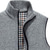 cheap Men's Cardigan Sweater-Men's Sweater Vest Cardigan Zip Sweater Sweater Jacket Fleece Sweater Knit Knitted Solid Color Stand Collar Modern Contemporary Casual Outdoor Clothing Apparel Winter Blue Black M L XL